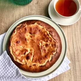 Пирог с курицей и грибами